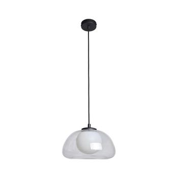 PND-54637-1-BK-CL - Kábeles függőlámpa AINALE 1xG9/7W/230V fekete/átlátszó PND-54637-1-BK-CL kép