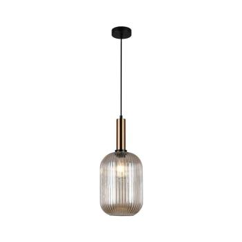 PND-5588-1L-BRO+AMB - ANTIOLA 1xE27/40W/230V bronz függeszték PND-5588-1L-BRO+AMB kép