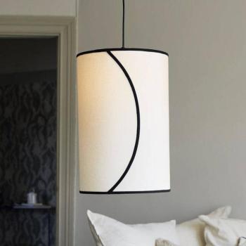 PR Home Ava lógó lámpa, Ø 30 cm, bio pamut, krém színű kép