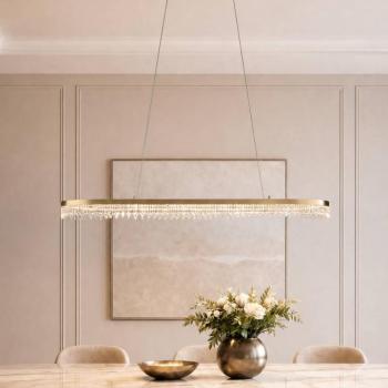 Preciosa LED lógó világítás, arany, fém, hossza 120 cm kép