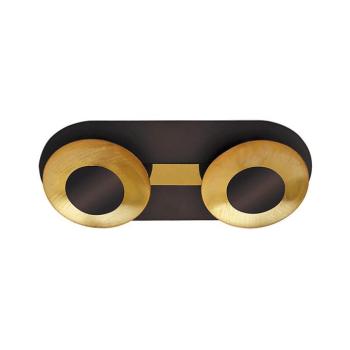 Rabalux 2552 - LED Menyezeti lámpa BRIGITTE 2xLED/5W/230V barna 2552 kép