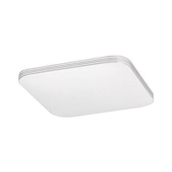 LED lámpatest , mennyezeti , 18W , természetes fehér , négyzet , fehér/króm , Rábalux , OSCAR kép