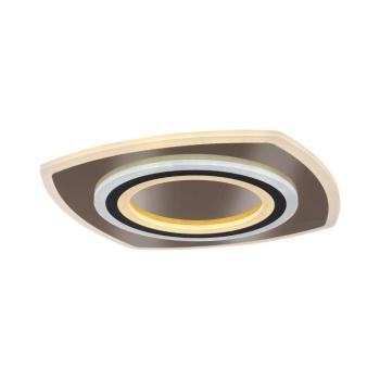 Rabalux 71317-LED fényerőszabályozható mennyezeti lámpatest TANELI 60W/230V 3000/4000/6000K króm/fekete + távirányító 71317 kép