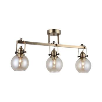 Ráépített csillár POLINO 3xE27/40W/230V bronzszínű 341LCA1124 kép