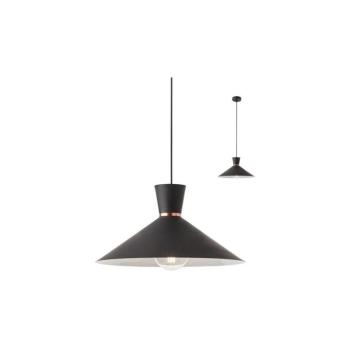 Redo 01-1462 - Csillár zsinóron KIMONO 1xE27/42W/230V átm. 39,5 cm fekete 01-1462 kép