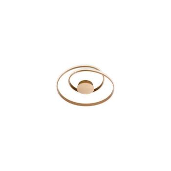 Redo 01-1887-LED Dimmelhető mennyezeti lámpa TORSION LED/29W/230V átm. 55 cm bronz 01-1887 kép