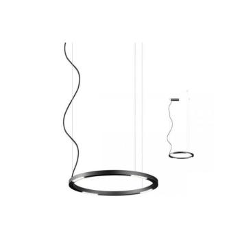 Redo 01-2204 - LED Csillár zsinóron UNION LED/34W/230V 3000K átm. 60 cm fekete 01-2204 kép
