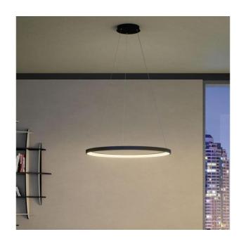 Redo 01-2677- LED Dimmelhető csillár zsinóron ICONIC LED/60W/230V átm. 78 cm fekete 01-2677 kép