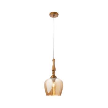 Redo 01-2740 - Csillár zsinóron TOLL 1xE27/42W/230V bronz 01-2740 kép