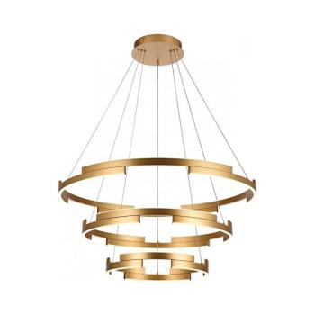 Redo 01-3181 - LED Dimmelhető csillár zsinóron CASTLE LED/80W/230V arany 01-3181 kép