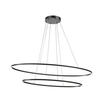 Redo 01-3343 - LEO LED dimmelhető kábelen függesztett csillár LED/115W/230V fekete 01-3343 kép
