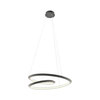 Redo 01-3378 - LED fényerőszabályozható kábeles csillár STORM LED/60W/230V fekete 01-3378 kép