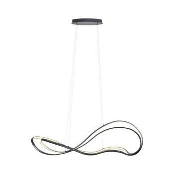 Redo 01-3599 - Dimmelhető LED kábeles csillár TEMPEST LED/58W/230V fekete 01-3599 kép