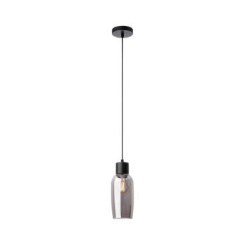 Redo 01-4044 - Csillár zsinóron ATLANTIS 1xE27/42W/230V átm. 11 cm fekete 01-4044 kép