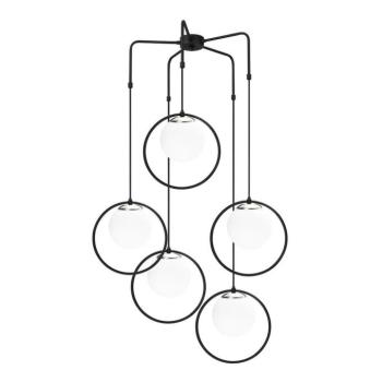 Satyros fekete fém függőlámpa - Opviq lights kép