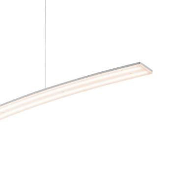 Sira LED lógó lámpa, hossza 130 cm, alumínium színű fém, CCT kép