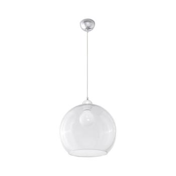 SL.0248 - BALL kábelre szerelt függőlámpa 1xE27/15W/230V Ø 30 cm átlátszó / fényes króm SL.0248 kép