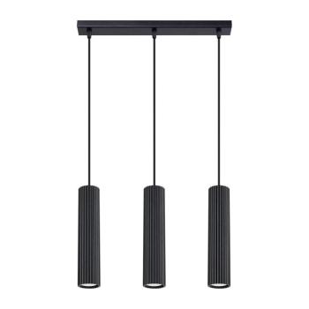 SL.1575 - Csillár zsinóron KARBON 3xGU10/10W/230V fekete SL.1575 kép