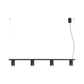 SL.2712 - kábellel függesztett csillár KARBON 4xGU10/10W/230V fekete SL.2712 kép