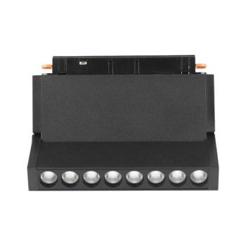 SMART LED dönthető spotlámpa mágneses track light sínhez, 10w, CCT, 900lm, 30°, fekete, CRI>90, V-TAC, 6886 kép