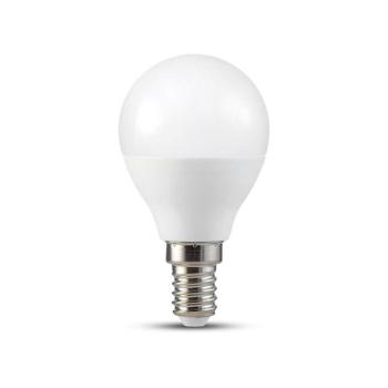 SMART LED izzó, 4,8w, RGB+CCT, 450lm, E14, 180°, CRI>80, dimmelhető, V-TAC, 212756 kép