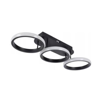 SmartLED LED dimmelhető mennyezeti lámpa LED/30W/230V 3000-6500K fekete Wi-Fi Tuya + távirányító 6845 kép