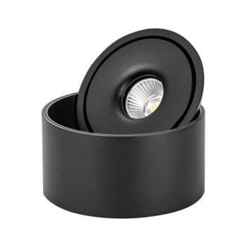 Süllyeszthető COB LED mélysugárzó lámpa állítható, 20w, CCT, 1408lm, 25°, fekete, CRI>90, V-TAC, 23156 kép