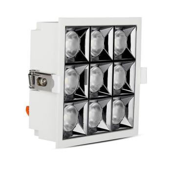 Süllyeszthető COB LED mélysugárzó lámpa PRO, 36w, 5700K, hideg fehér, 2880lm, 12°, fehér, CRI>90, V-TAC, 982 kép