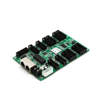 Szinkron vevőkártya 12 x hut75-tel LED kijelzőhöz, Optonica, 654 kép