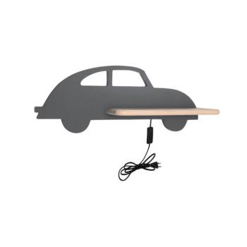 Szürke gyerek lámpa Car – Candellux Lighting kép