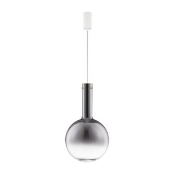 Szürke üveg LED dimmelhető függőlámpa ø 30 cm Nostos – Nova Luce kép