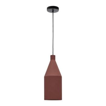 Terrakotta színű függőlámpa fém búrával ø 15 cm Peralta – Kave Home kép