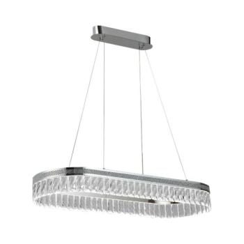 THALIA LED dimmelhető kristálycsillár kábellel LED/50W/230V 3000-6000K + távirányító N2109 kép