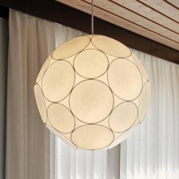 Tom Dixon Soft lógó lámpa, Ø 45 cm, fehér, műanyag, E27 kép