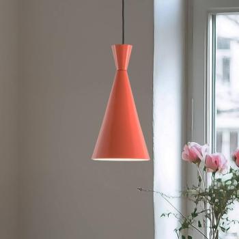 Tom lógó világítás, narancssárga, fém, Ø 19 cm, E27 kép