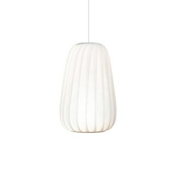 Tom Rossau ST906 függő világítás, fehér, 42 cm, papír, E27 kép
