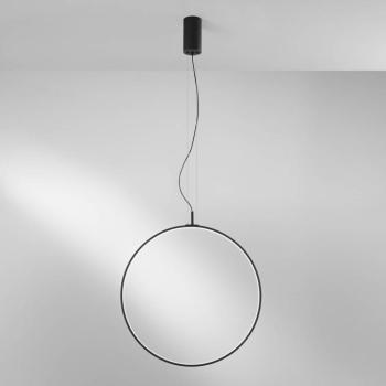 Toorx LED lógó lámpa, fekete, Ø 60 cm, fém, CCT kép
