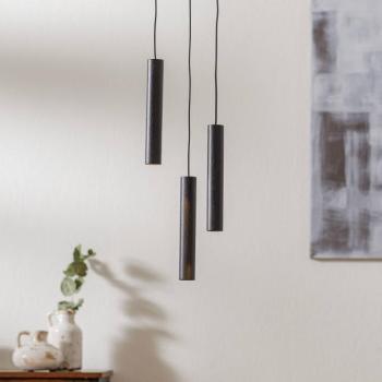 UMAGE Chimes Cluster 3 lógó világítás, fekete tölgy kép