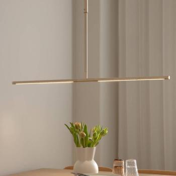UMAGE LED lógó lámpa Omni, sárgaréz színű Hosszúság 107 cm 2 izzós kép
