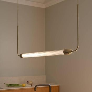 UMAGE LEMON SQUEEZE LINEAR lógó világítás, sárgaréz 138 cm GU10 kép