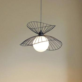 Vertigo lógó világítás, fekete, üveg/fém, E27, Ø 50 cm kép