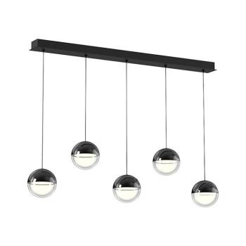 Viokef Lighting LED csillár kábelen ZIREA LED/30W/230V fekete 4330000 kép