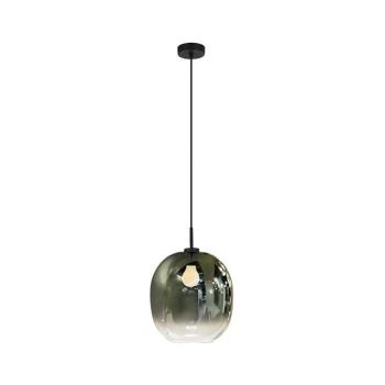 Viokef Lighting MIRROR kábeles függőlámpa 1xE27/14W/230V füstös zöld 4345500 kép