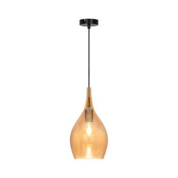 Viokef Lighting NEXT függeszték kábellel 1xE27/40W/230V narancssárga/fekete 4306401 kép