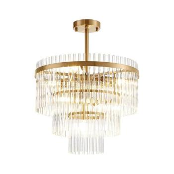 Viokef Lighting SABRINA csillár rúddal 7xE14/40W/230V aranyszínű 4314500 kép