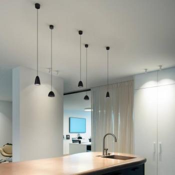 WEVER & DUCRÉ & Cozy Zone 1.0 LED lógó lámpa, fekete, 2 700 K kép
