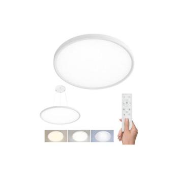 WO8023 - LED mennyezeti / felületre szerelhető / függesztett világítótest LED/50W/230V 3000-6500K + távirányító WO8023 kép
