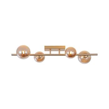 Wofi 7014-401W - LED Felületre szerelhető csillár VILLA 4xG9/3W/230V arany 7014-401W kép