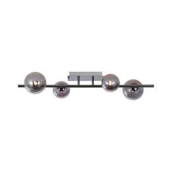 Wofi 7014-405W - LED Felületre szerelhető csillár VILLA 4xG9/3W/230V fekete 7014-405W kép