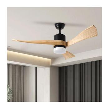ZE - LED mennyezeti látor NATURITO LED/18W/230V Wi-Fi Tuya fekete/tölgy + távirányító ZEV011 kép
